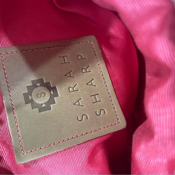 Sarah Sharp Artisan Knit Clutch Purse with Tassel Zipper - Picture 5 of 5